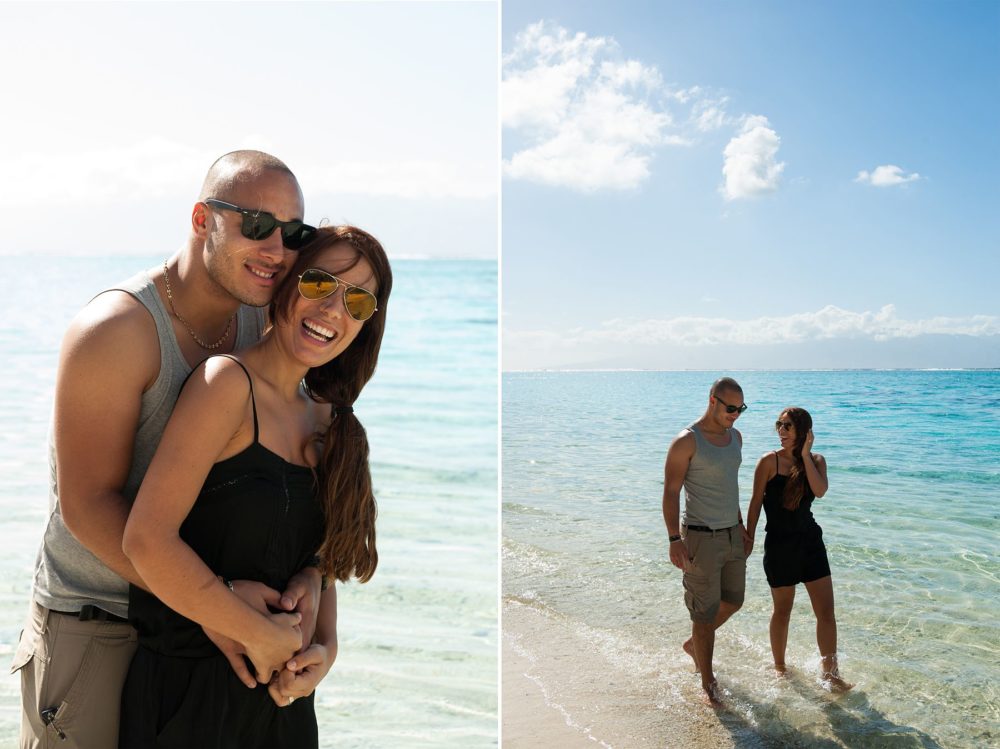 Séance Trash The Dress Sofitel Moorea - Plage de Temae