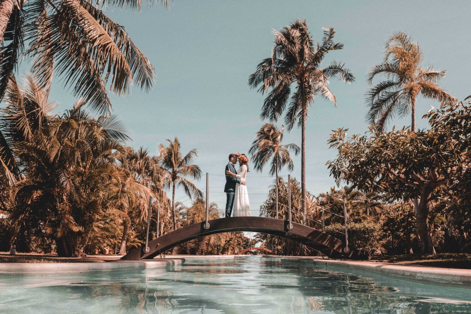 Mariage Carlton Beach Tahiti