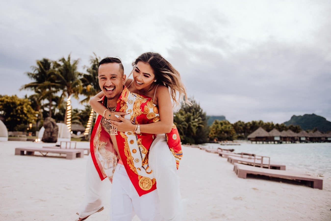 photoshoot st régis bora bora