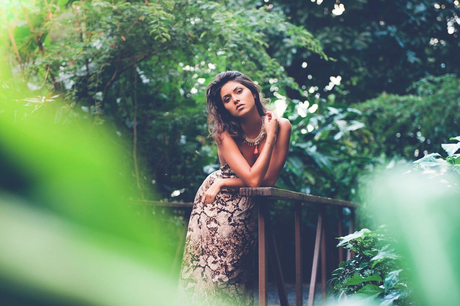 Séance photo portrait Tahiti, Margaux by Marc Gérard