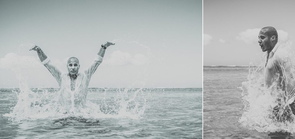 Séance Trash The Dress Sofitel Moorea - Plage de Temae