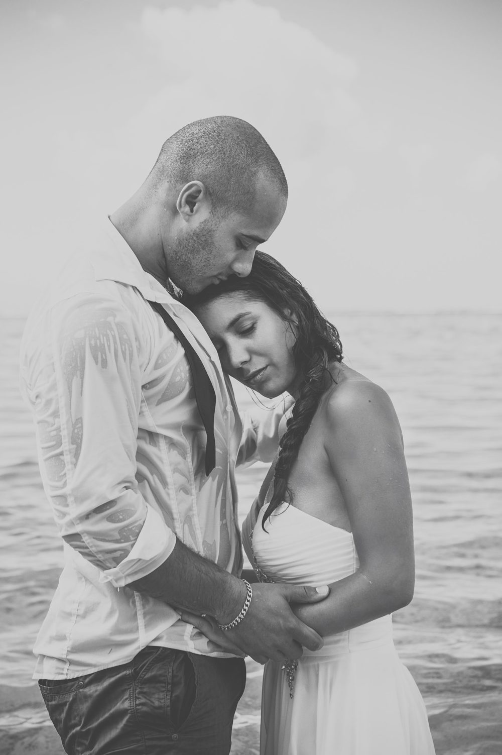 Séance Trash The Dress Sofitel Moorea - Plage de Temae