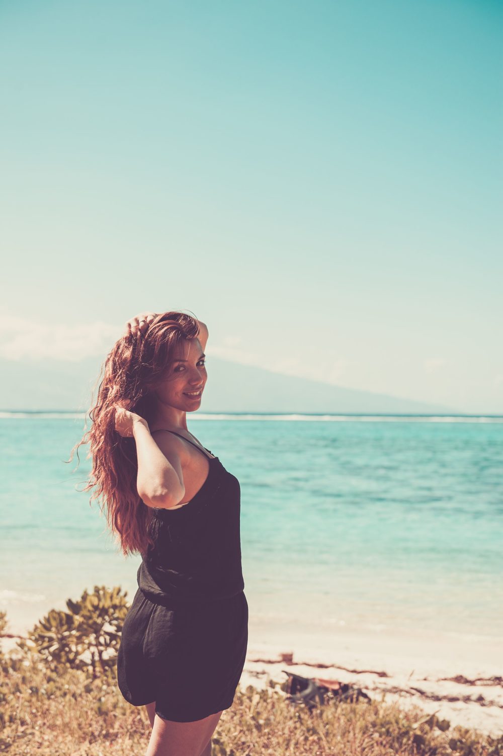 Séance Trash The Dress Sofitel Moorea - Plage de Temae