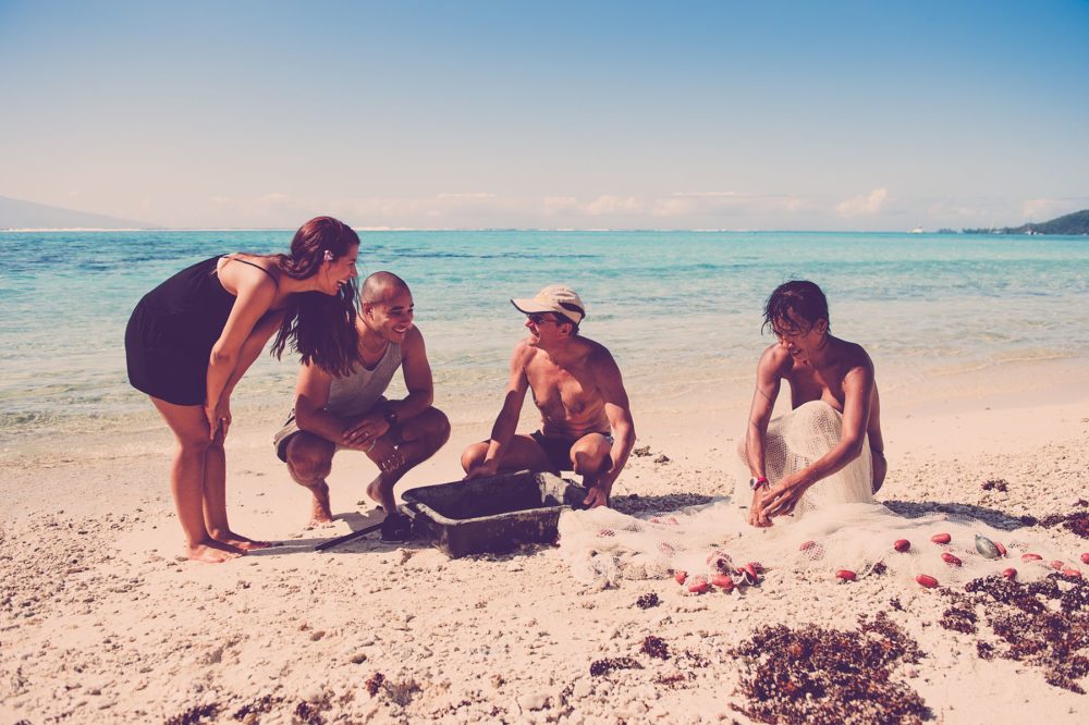 Séance Trash The Dress Sofitel Moorea - Plage de Temae