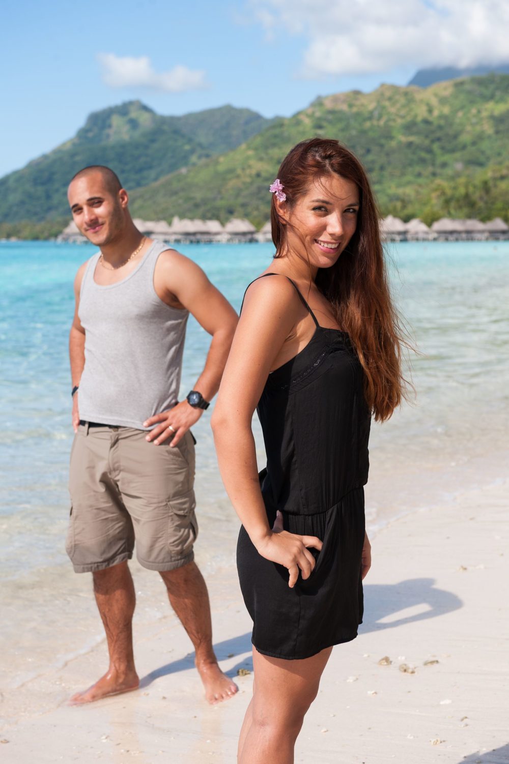 Séance Trash The Dress Sofitel Moorea - Plage de Temae