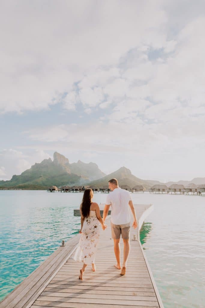 photoshoot in bora bora four seasons