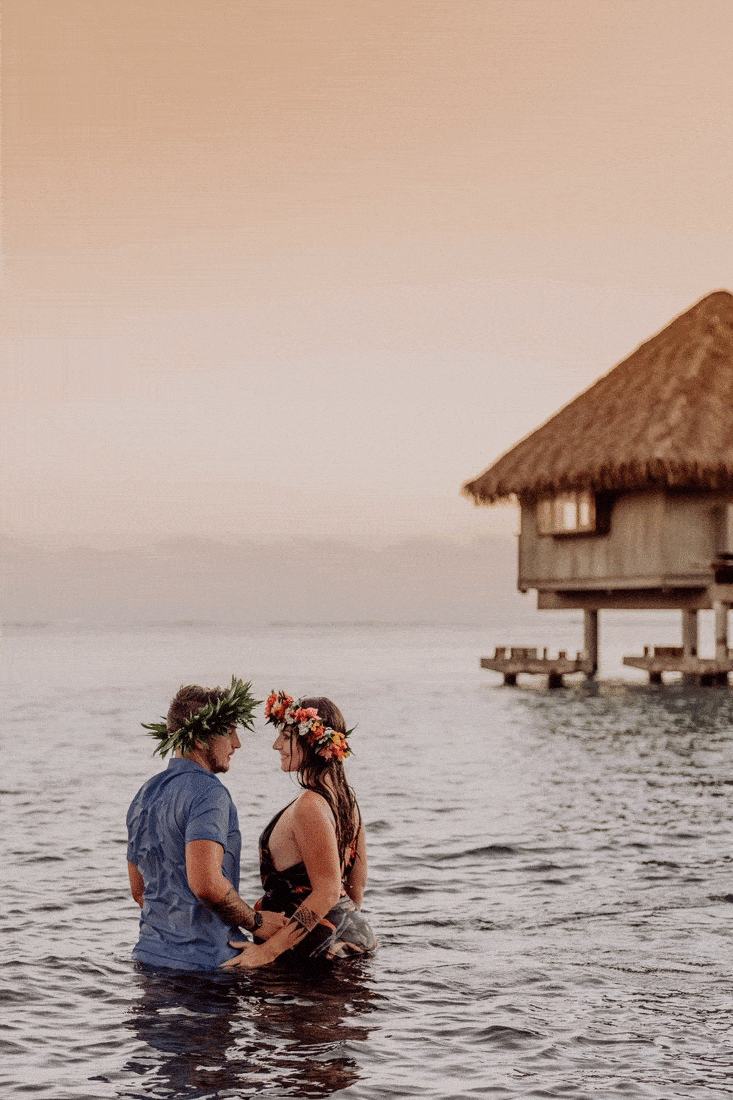 Séance photo couple Tahiti