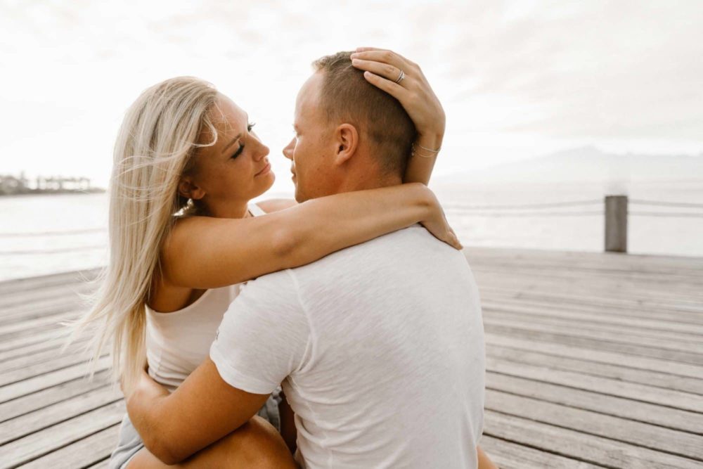 Couple photoshoot Sofitel Moorea