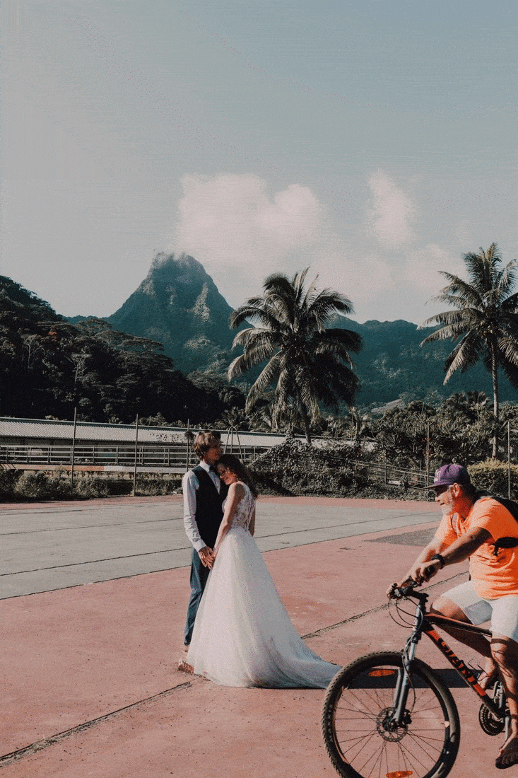Photo Trash The Dress Moorea