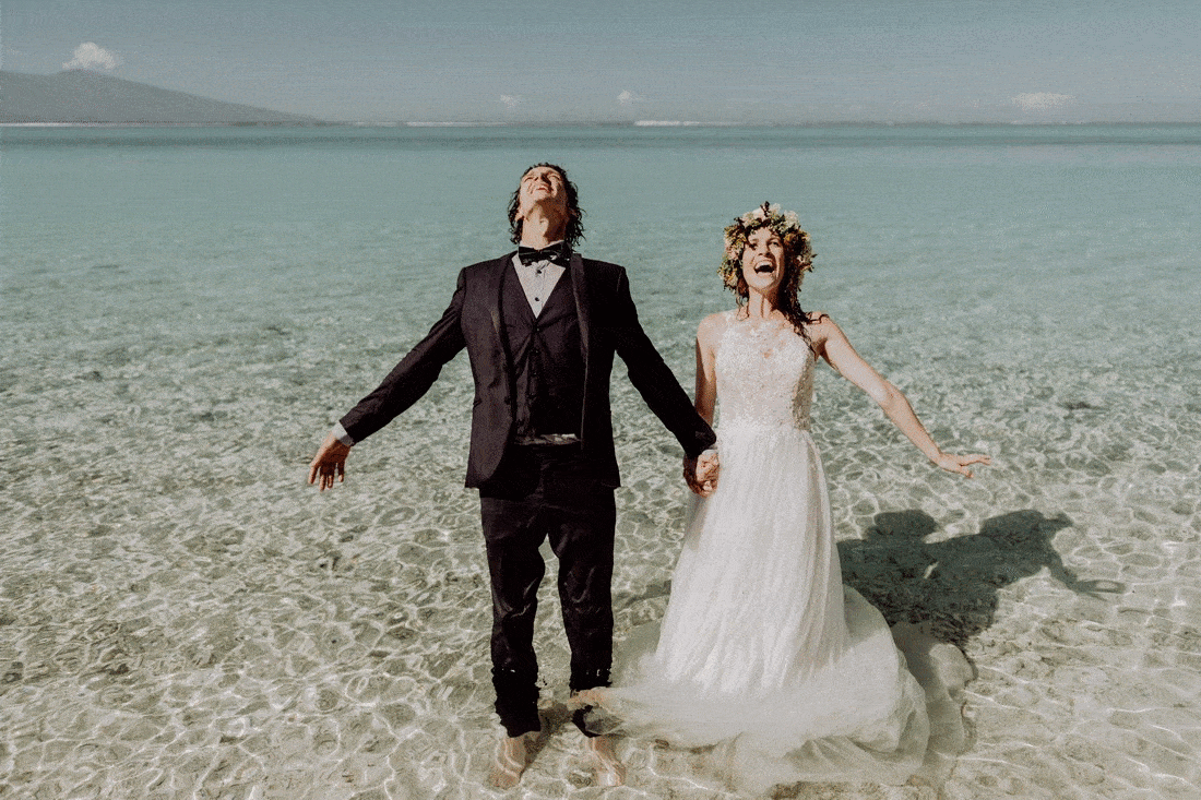 Photo Trash The Dress Moorea