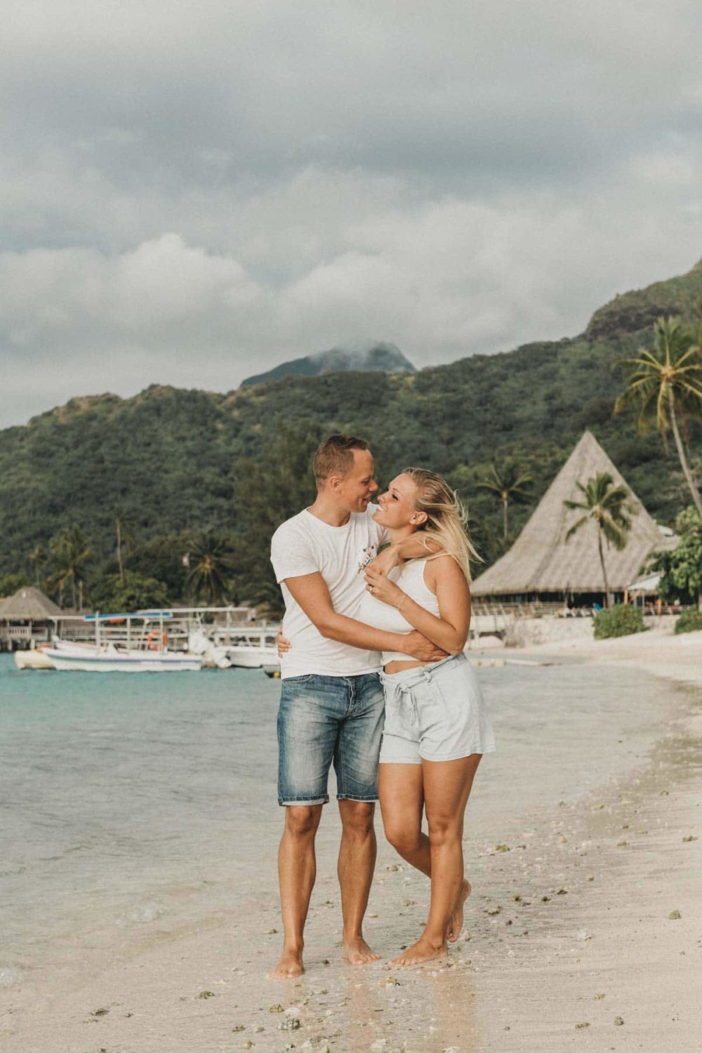 Seance photo couple Sofitel Moorea