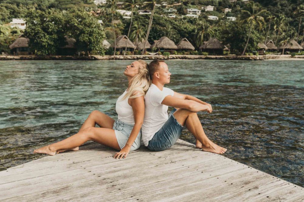 Seance photo couple Sofitel Moorea