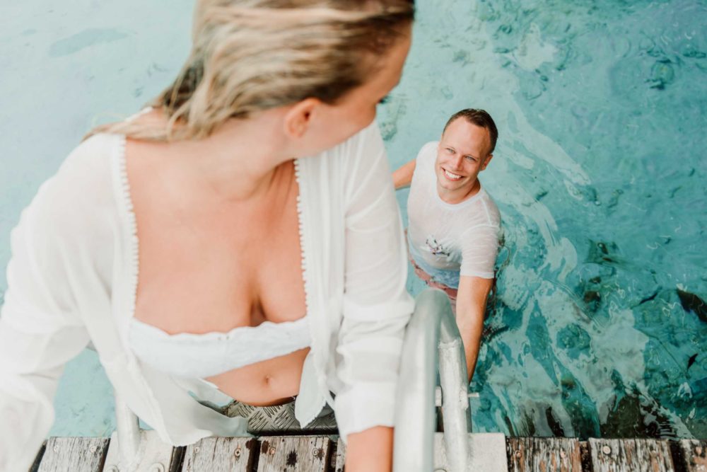 Seance photo couple Sofitel Moorea