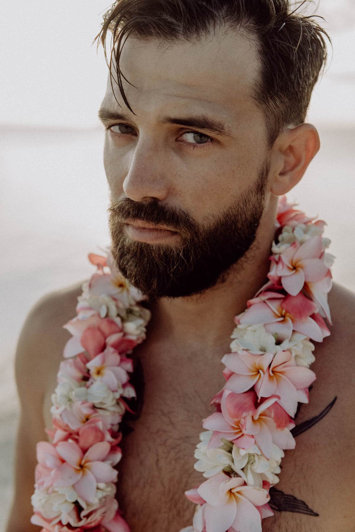 Séance photo couple plage matira bora bora