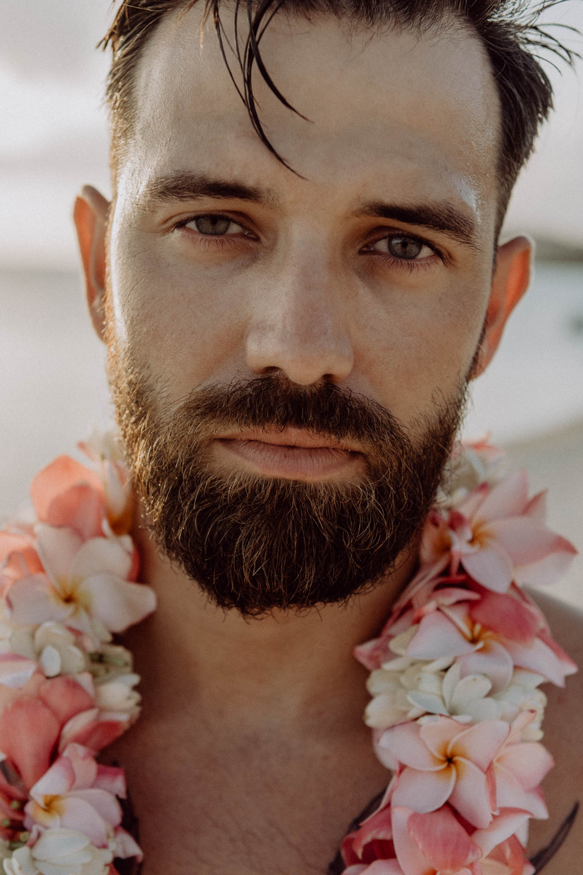 Séance photo couple plage matira bora bora