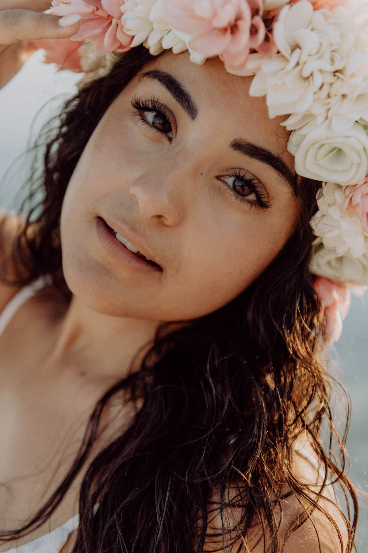 Séance photo couple plage matira bora bora