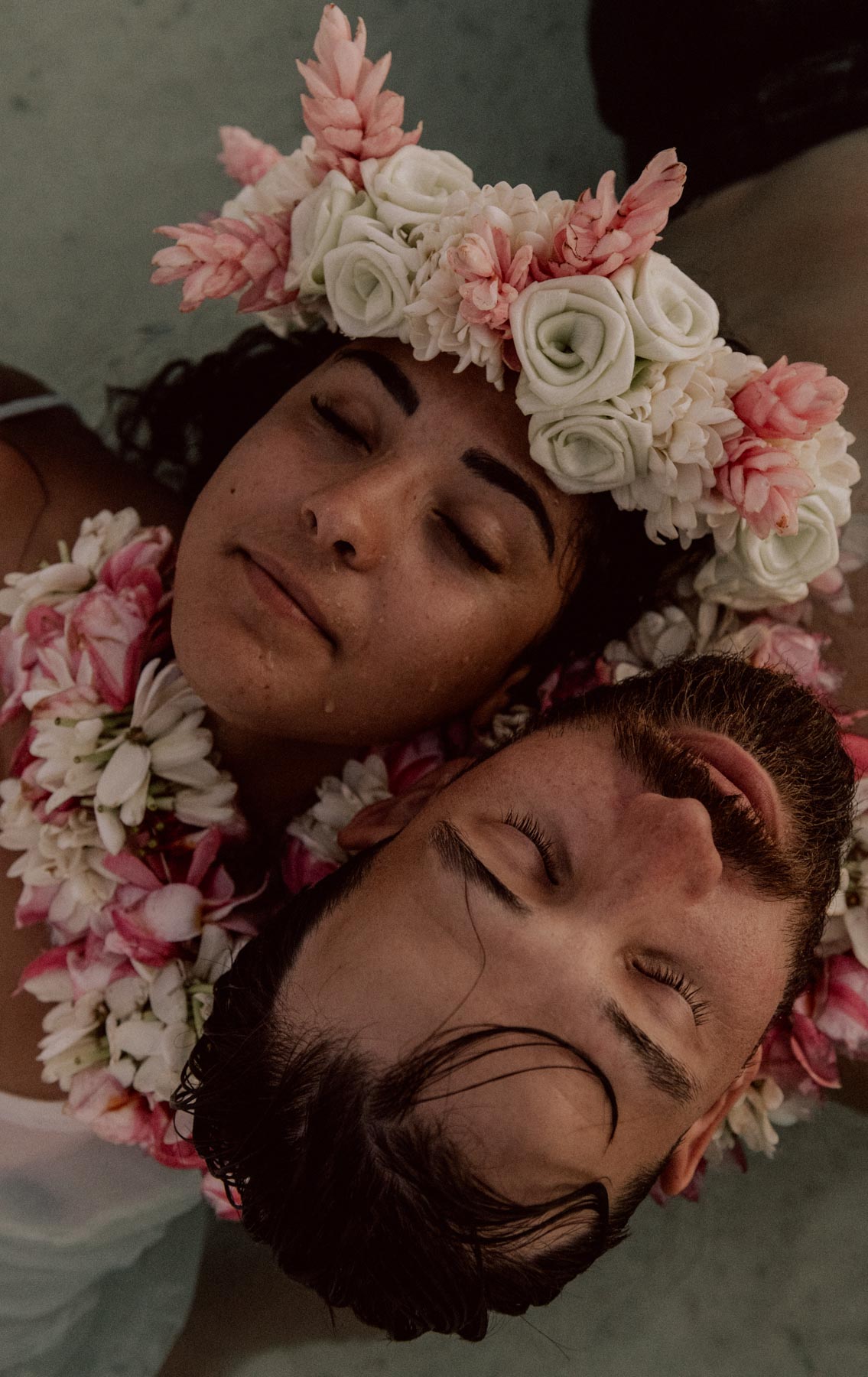 Séance photo couple plage matira bora bora