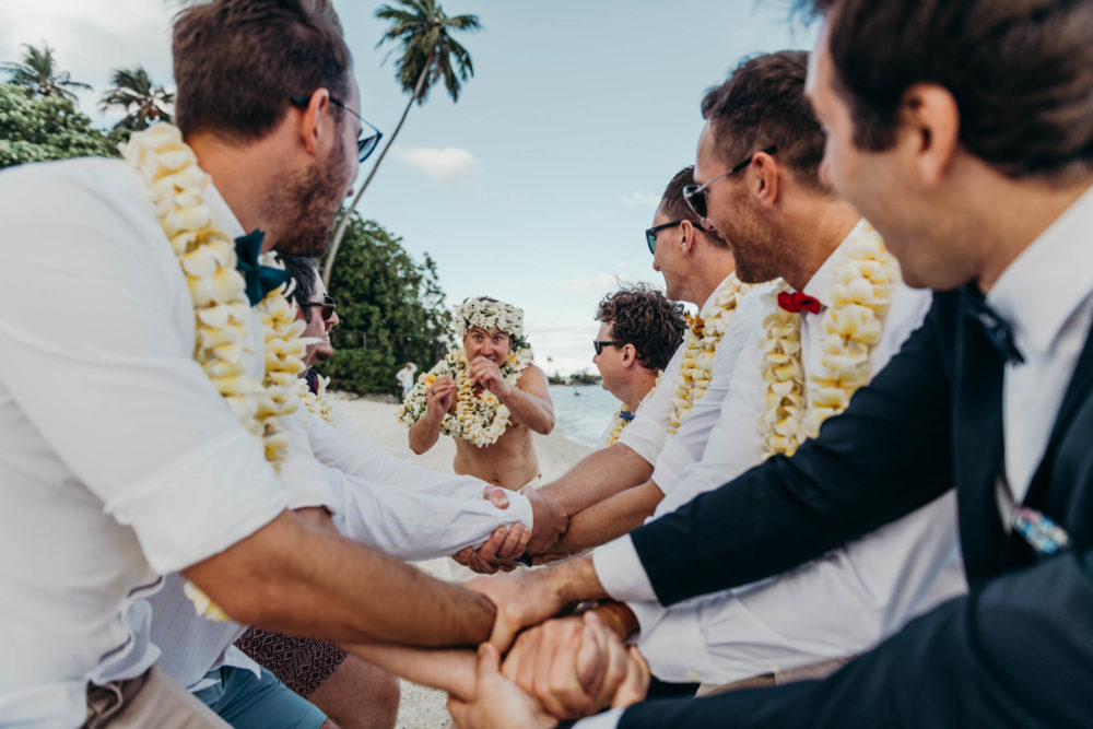 Wedding photographer sofitel moorea