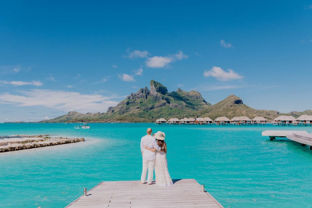 photoshoot in bora bora four seasons