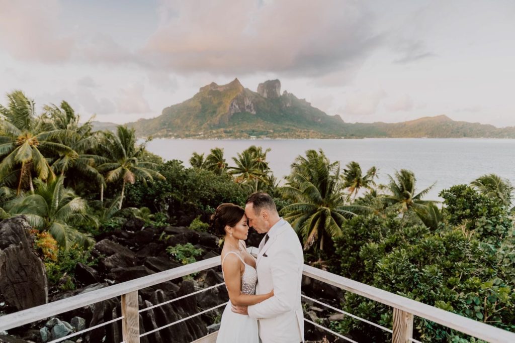 photoshoot in bora bora conrad