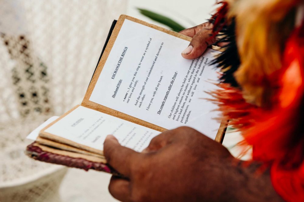 Wedding Four Seasons Bora Bora