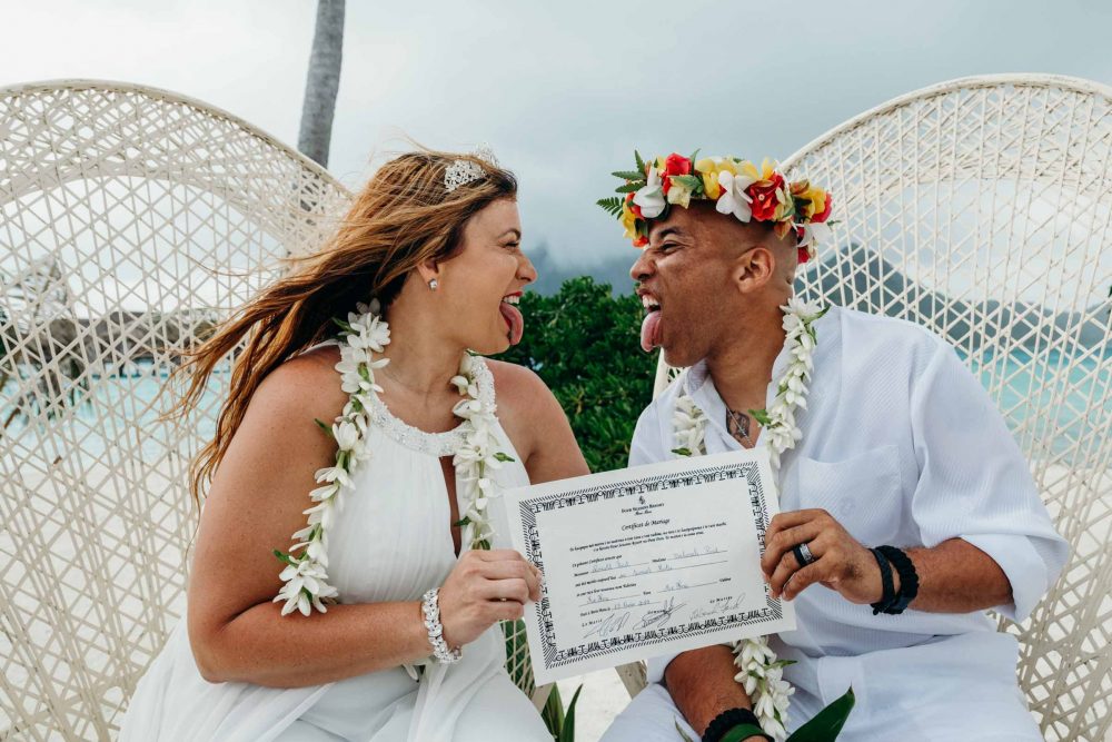 Wedding Four Seasons Bora Bora