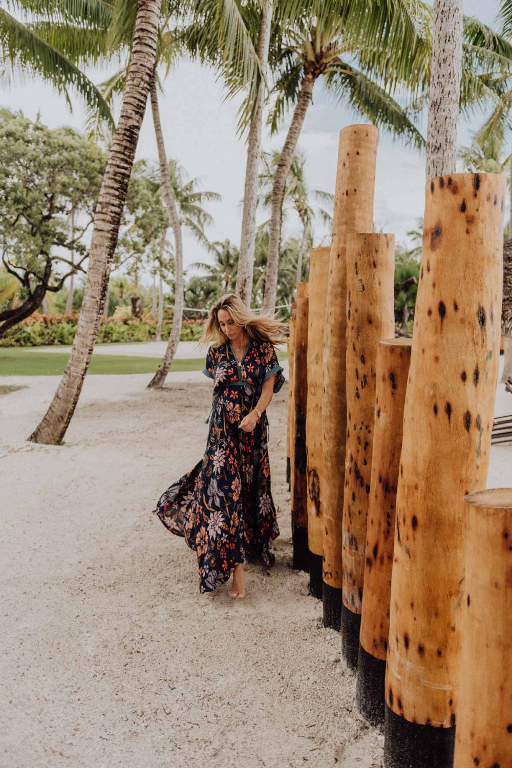 Fashion photoshoot at the Four Seasons Bora Bora