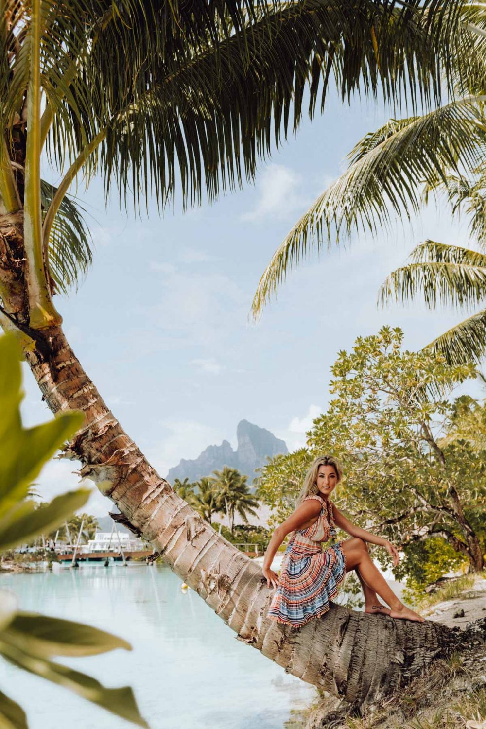 Fashion photoshoot at the Four Seasons Bora Bora