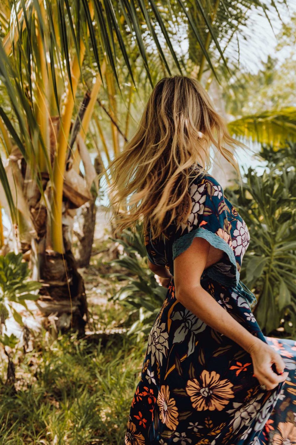 Fashion photoshoot at the Four Seasons Bora Bora