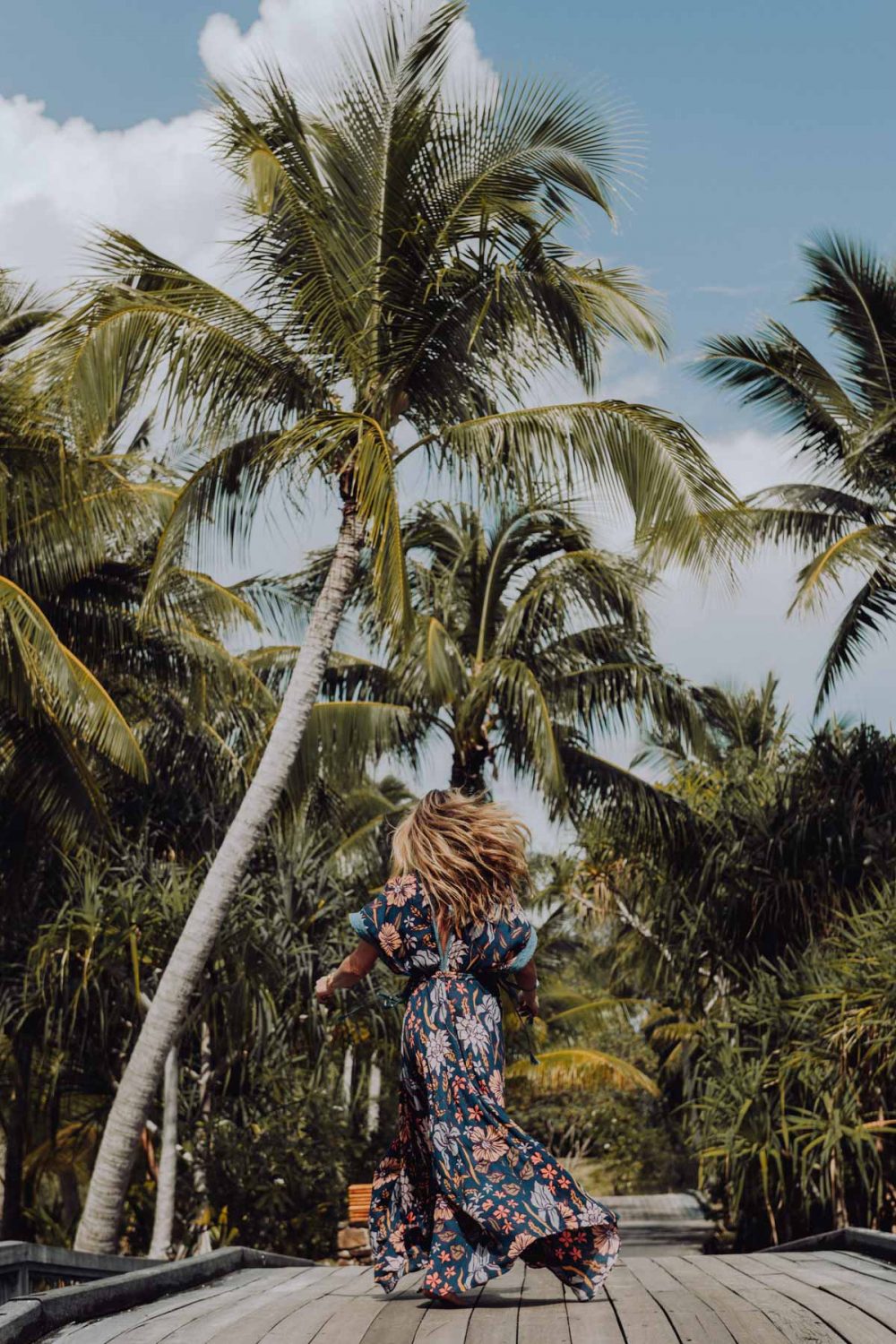 Fashion photoshoot at the Four Seasons Bora Bora