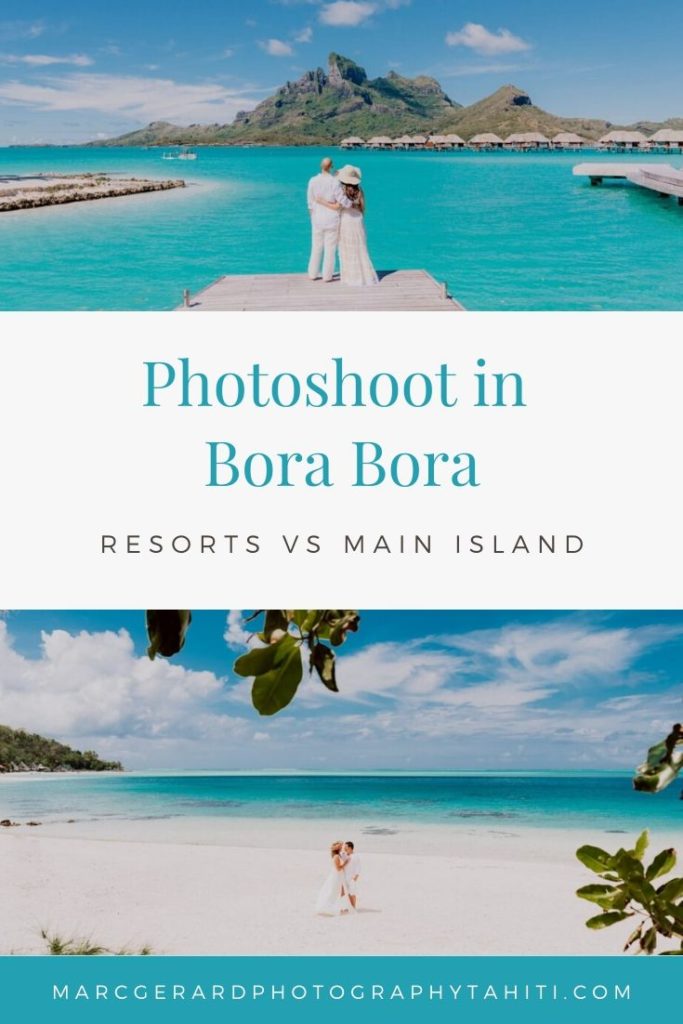 Best spots for your photoshoot in Bora Bora - Pinterest vignette