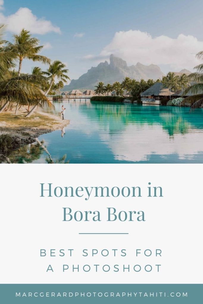 Best spots for your photoshoot in Bora Bora - Pinterest vignette