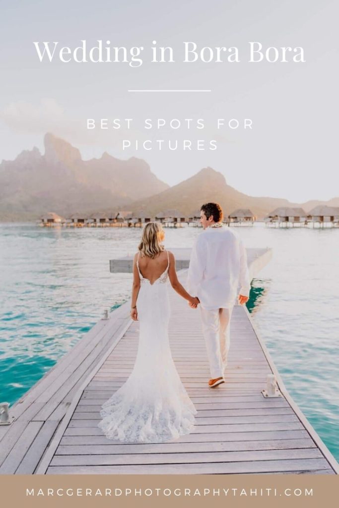 Best spots for your photoshoot in Bora Bora - Pinterest vignette