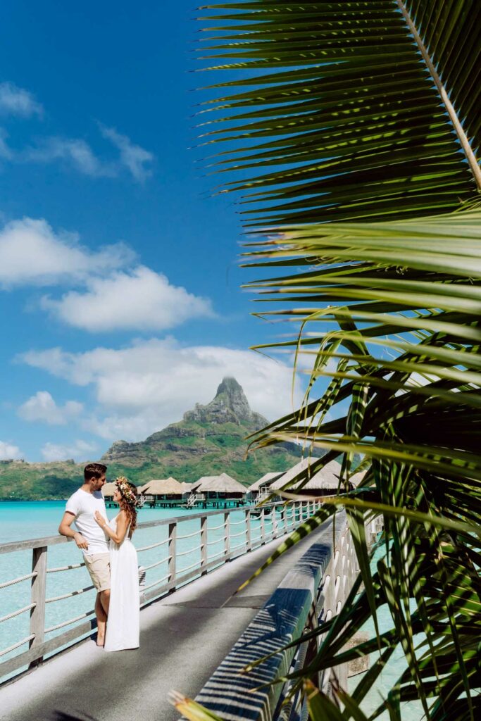 Photoshoot at the Intercontinental Thalasso Bora Bora - Bridges